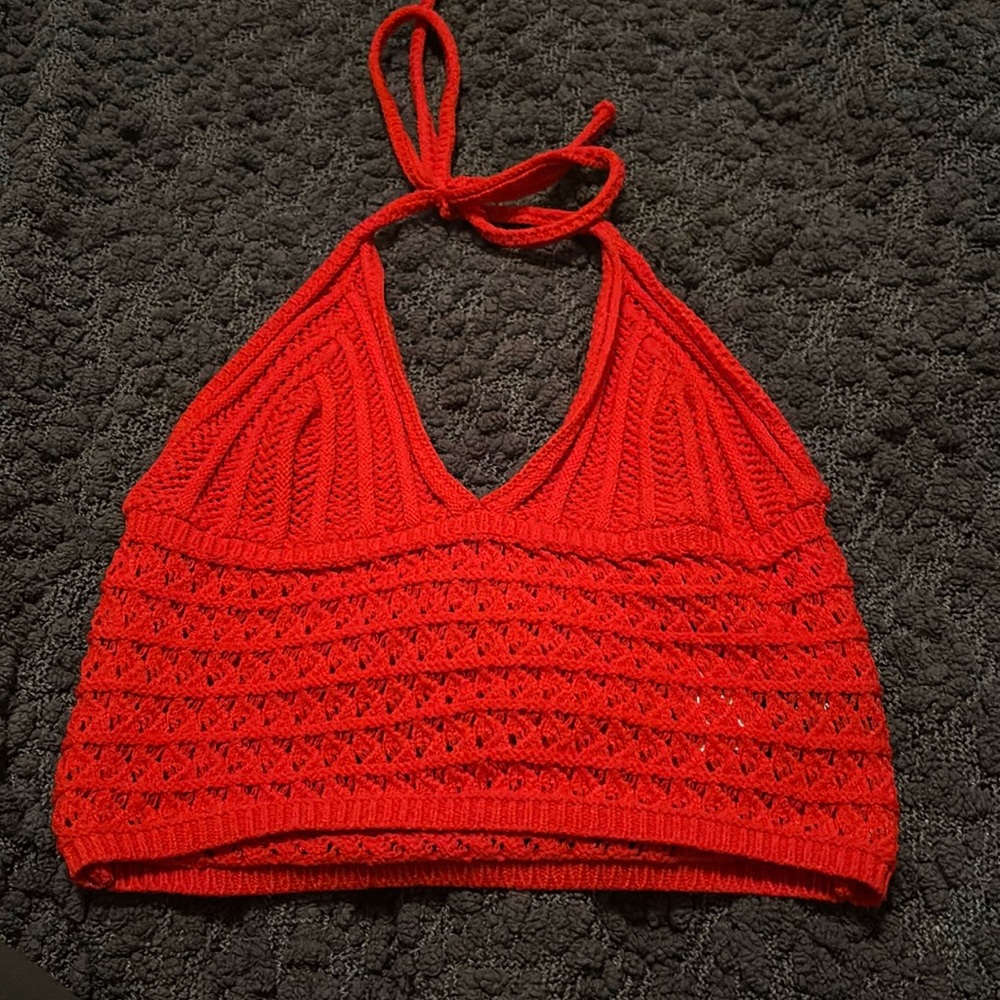 NWOT Shein crochet crop top